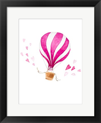 Framed Love Is In The Air Print