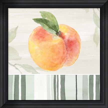 Framed Une Peche II Print