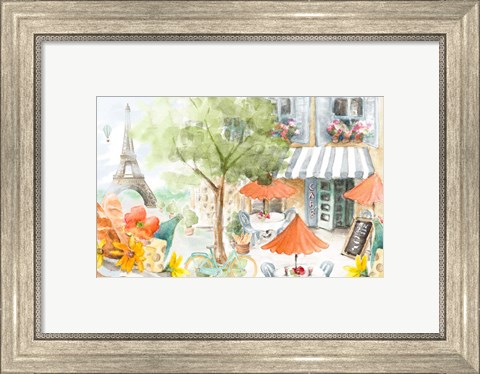 Framed Parisian Life Print
