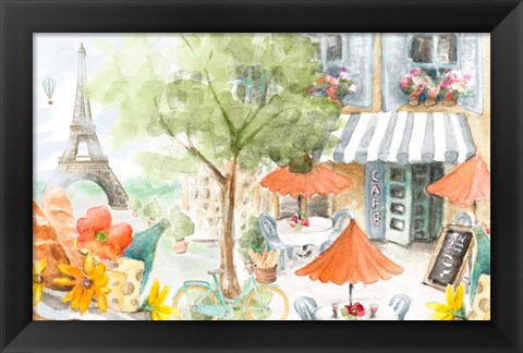 Framed Parisian Life Print