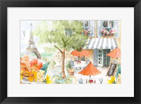 Framed Parisian Life Print