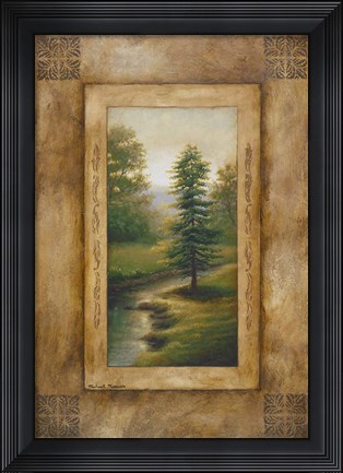 Framed Marshfield Morning Print