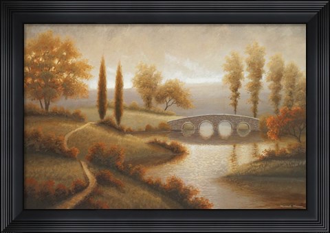 Framed Wishing for July Print