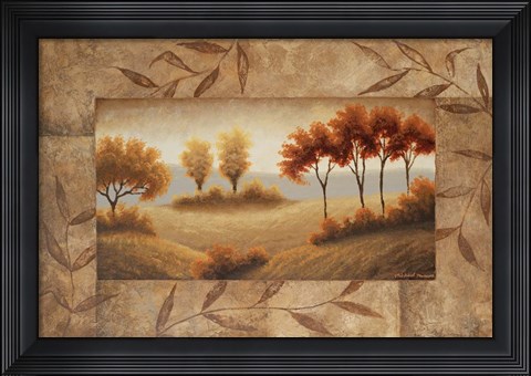 Framed Luminous Vistas II Print