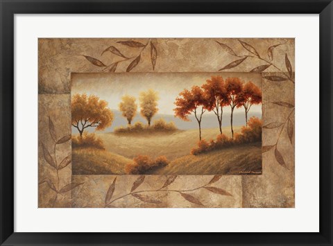 Framed Luminous Vistas II Print