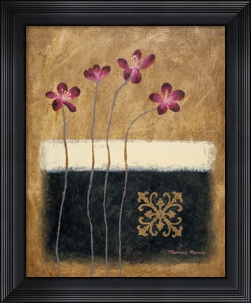 Framed Color Field Blossom II Print