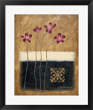 Framed Color Field Blossom II Print