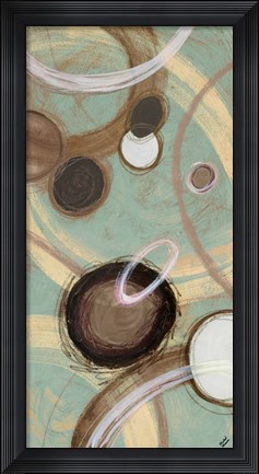 Framed Inside Turquoise II Print