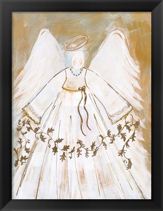 Framed Guiding Angel Print