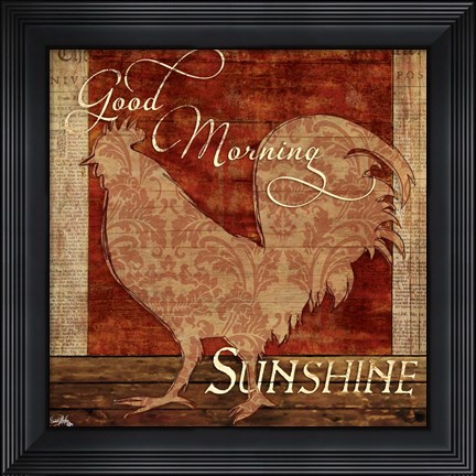Framed Good Morning Sunshine Print