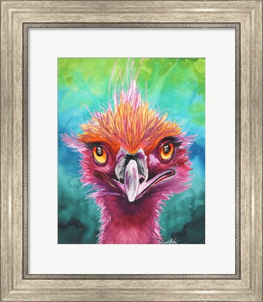 Framed Emus Of A Feather Print