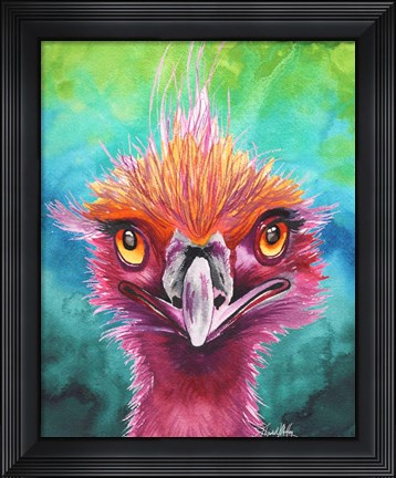 Framed Emus Of A Feather Print