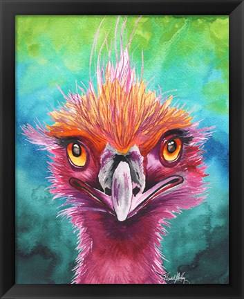 Framed Emus Of A Feather Print