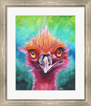 Framed Emus Of A Feather Print