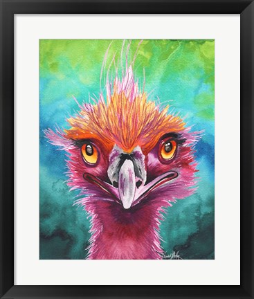 Framed Emus Of A Feather Print