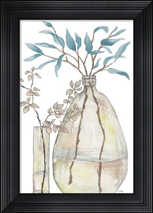 Framed Serenity Accents I Print