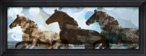 Framed Lively Spirit I Print