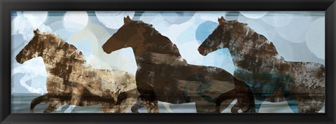 Framed Lively Spirit I Print