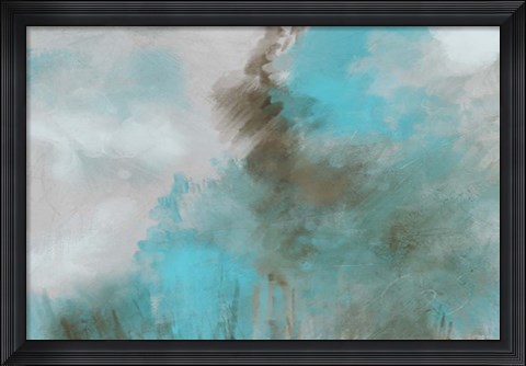 Framed Garden Patina I Print