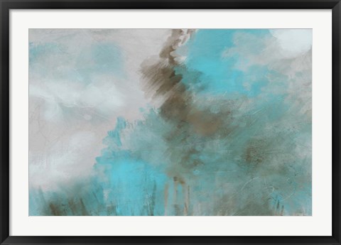 Framed Garden Patina I Print