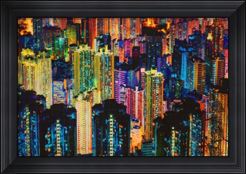 Framed Night Life Print