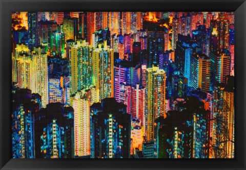 Framed Night Life Print