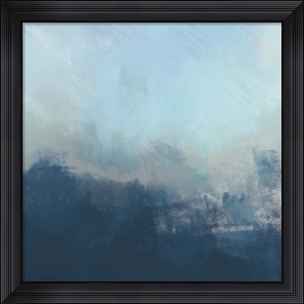 Framed Ocean Fog II Print