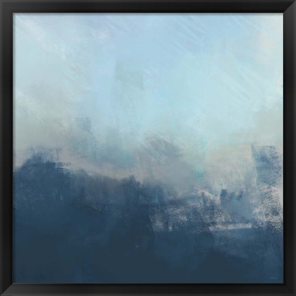 Framed Ocean Fog II Print