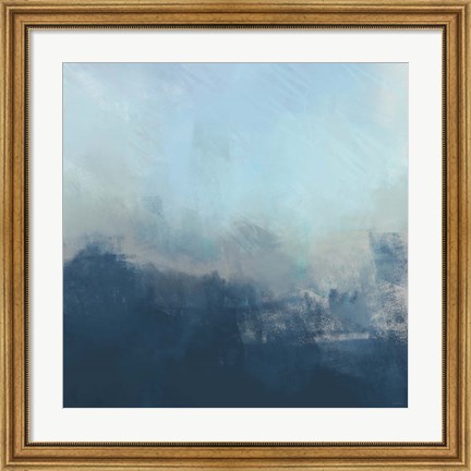 Framed Ocean Fog II Print