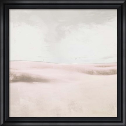 Framed Blush Balance I Print