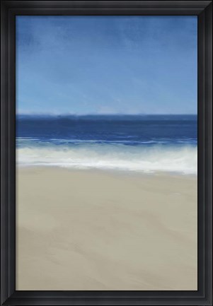 Framed Beach Dreaming I Print
