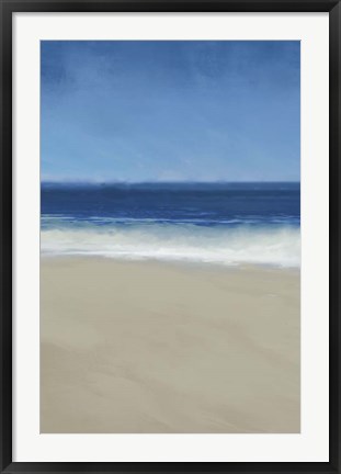 Framed Beach Dreaming I Print