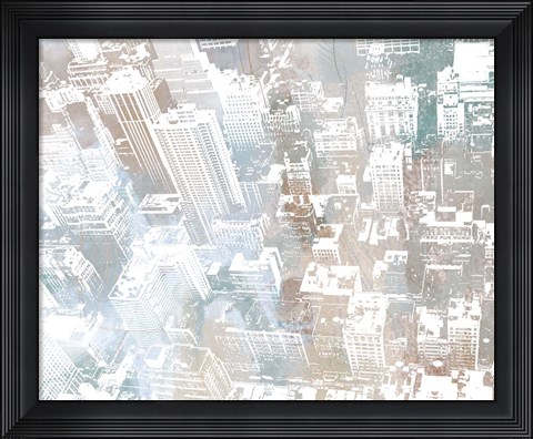 Framed Empire View I (horizontal) Print