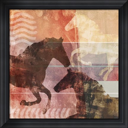 Framed Equine Print
