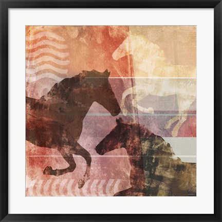 Framed Equine Print