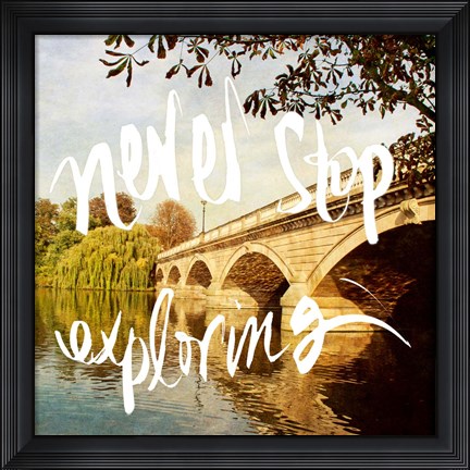 Framed Adventures in Europe III Print