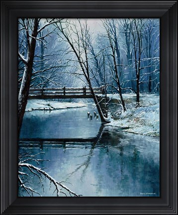 Framed First Snow Print