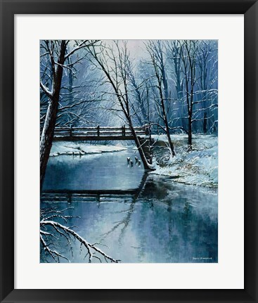 Framed First Snow Print