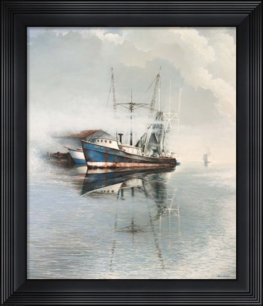 Framed Time Rolls On Print
