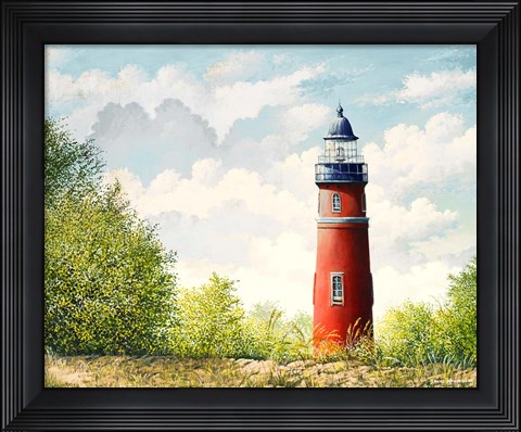 Framed Lighthouse II Print