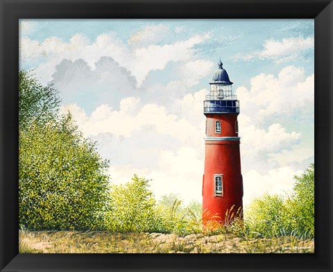 Framed Lighthouse II Print