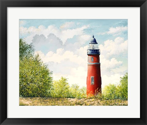 Framed Lighthouse II Print