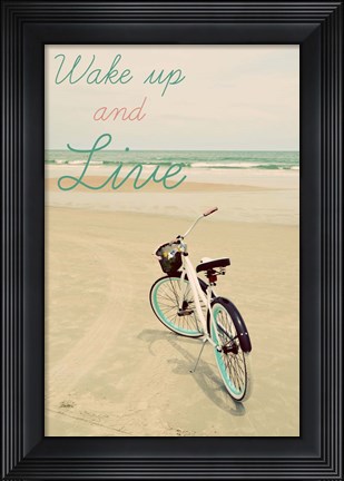 Framed Wake Up Print