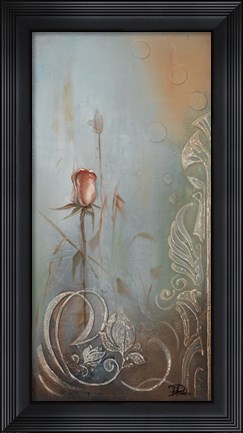Framed Ornaments &amp; Roses II Print
