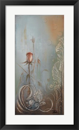 Framed Ornaments &amp; Roses II Print