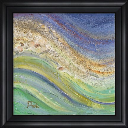 Framed Sea I Print