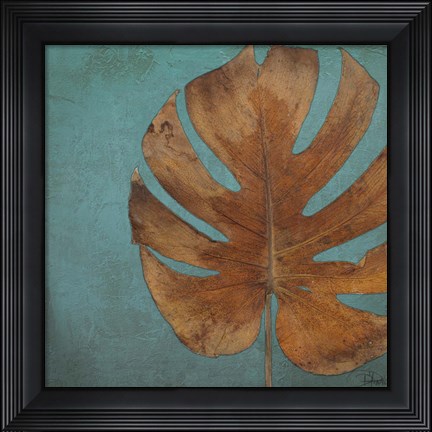 Framed Dry Balazo in Blue I Print