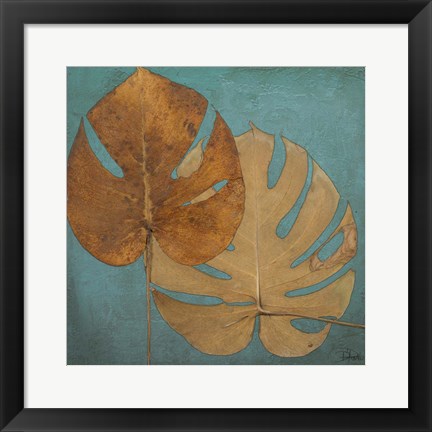 Framed Dry Balazo in Blue II Print