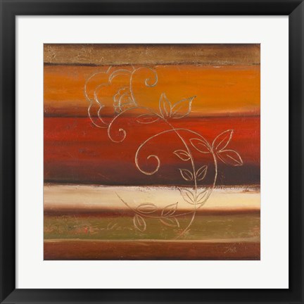 Framed Sunset Fantasy I Print