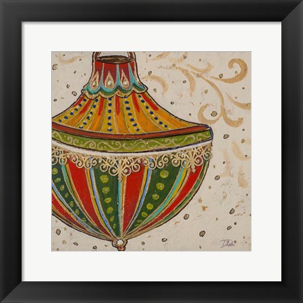 Framed Ornament IV Print